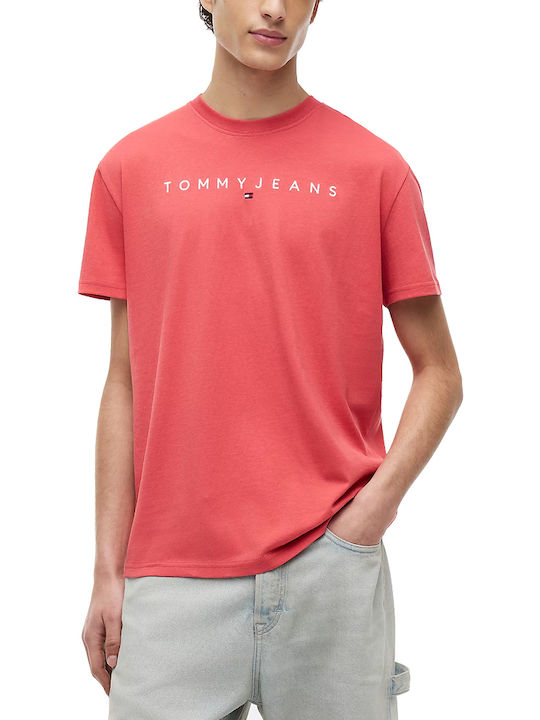 Tommy Hilfiger T-shirt Κοκκινο- Λευκο