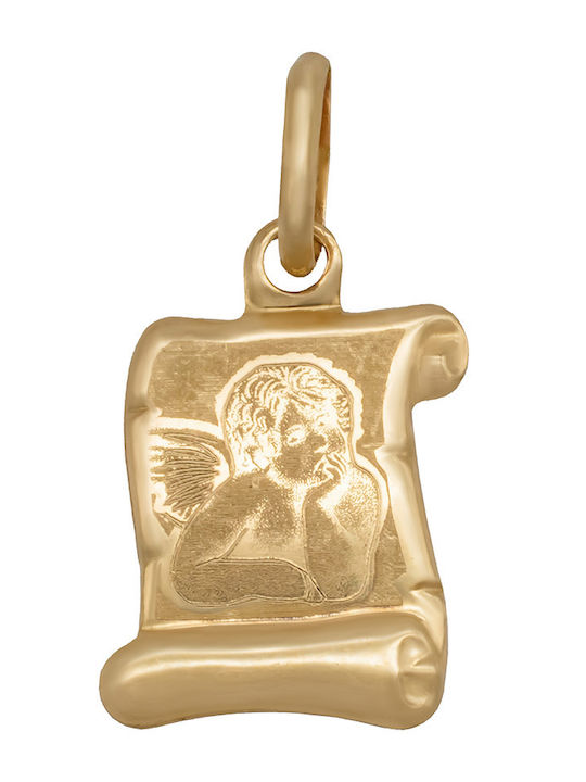 Savvas Design Charm Talisman from Gold 14K KON01419