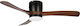 Lumax Viago VFW10W Ceiling Fan 122cm With Black...