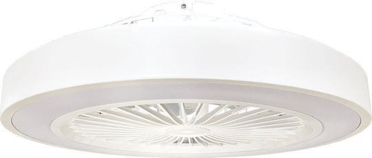Lumax Viago VRF01 Πλαφονιέρα 50cm με Φως Λευκή