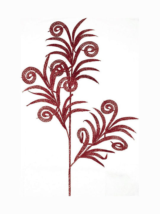 Coronita De Craciun Sucursala Păun Burgundy 75cm 312.035.0041.49