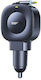 Baseus Prime Trip VR2 Car Charger 30W with One Port 1xType-C with Type-C Cable Black Colour