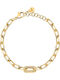 Morellato Women's Bracelet Made of Gold Plated Stainless Steel with Zircon