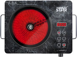 Winning Star Countertop Ceramic Single Burner Black