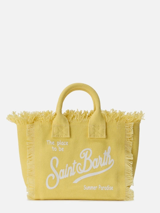 MC2 Vanity Geantă Dama Tote Din Material Galben