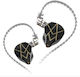 KZ In Ear Headphones Asx Black