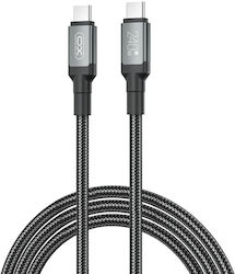 Xo Design Nb-q264a Data Charging Cable Usb-c To Usb-c 240w 1m Black