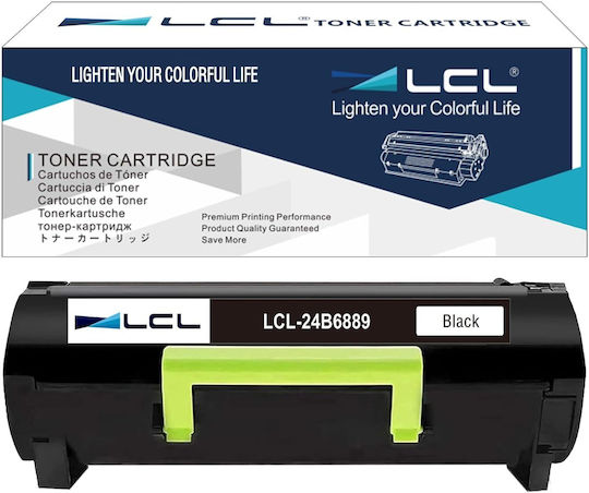 Cerneală Lcl Xm1246 Neagră 21.000 Pagini Compatibilă Lexmark 24b6889