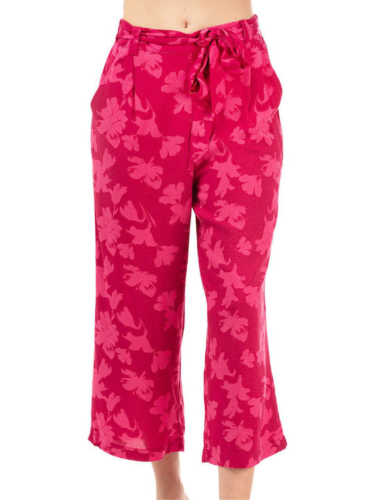 Only Women's Pantaloons in Palazzo Fit Sangria