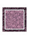 Oxygen Διακοσμητική Μαξιλαροθήκη Purple Negative Flowers 45x45εκ.