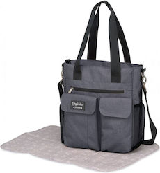 X-treme Baby Shoulder/Hand Diaper Bag-Changing Mat Blue 30x34cm