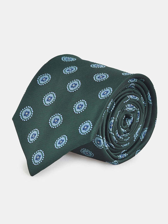 Berto Lucci Men's Tie with Printed Pattern in G...