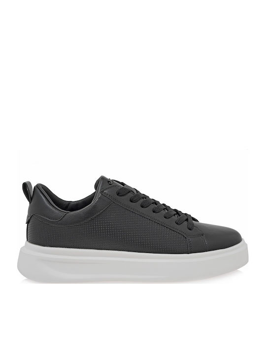 JK London Ανδρικά Sneakers Μαυρο Σταμπα