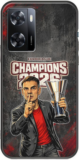 Калъф Kings Europe 2026 Coach B Oppo A57s Черен TPU Силикон