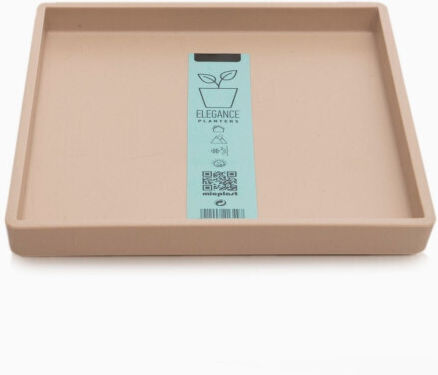 Micplast Πιάτο Γλάστρας Πλαστικό Μπεζ 18x18εκ. 11.24.03.20
