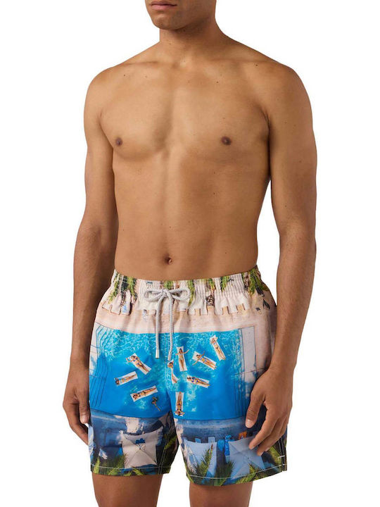 Gustavia Men's Swimwear Shorts Multicolour With Patterns