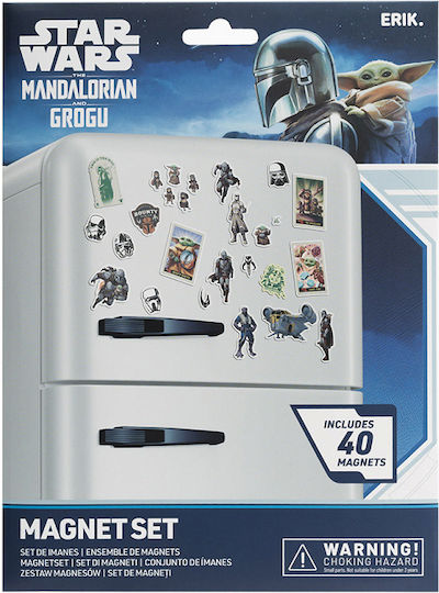 Erik Σετ Μαγνητάκια Star Wars Mandalorian Grogu