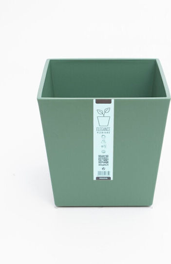 Micplast Elegance Plastic Flower Pot Cypress 40x40x37cm