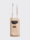 Kleines Leder Damenbrieftasche Karten Beige