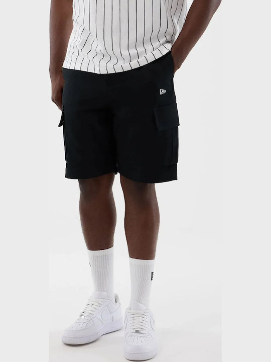 New Era Men's Cargo Bermuda Shorts Black