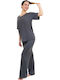 Dustin Summer Women's Cotton Pyjama Set Gray