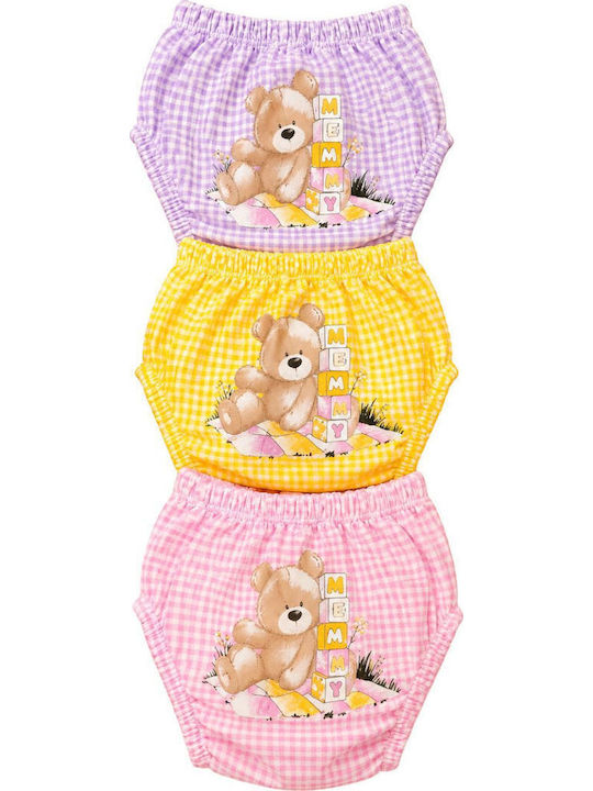 Poopes Set Kids Underwear Potty Training Pants 3 Pieces Multicolour