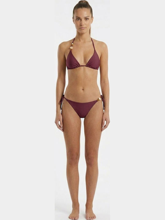 Set Bikini Bordo Adânc