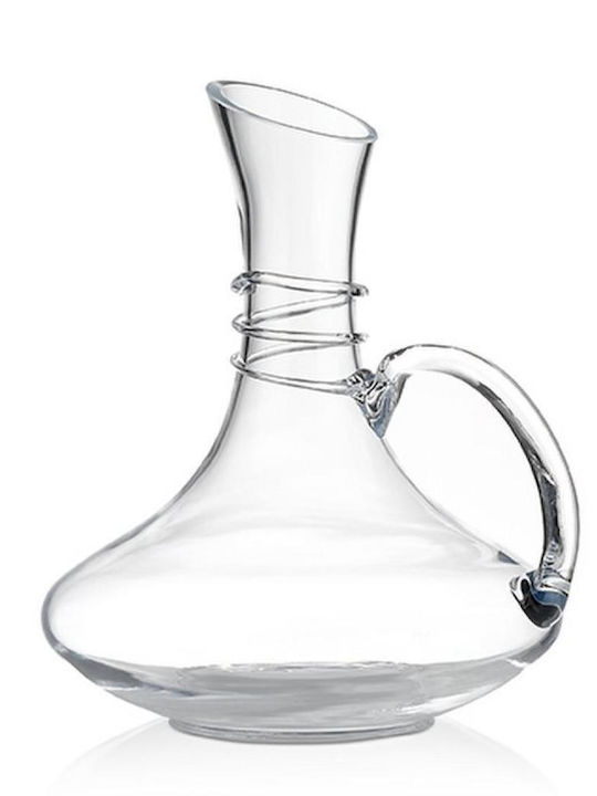 Стъклена Карафа За Сервиране С Капачка 1500ml