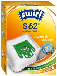 Σακούλες Σκούπας Swirl S62 Bosch Siemens Σακούλες Σκούπας Swirl S62 Bosch Siemens