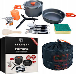 Tekson Expedition Camping Cookware Set