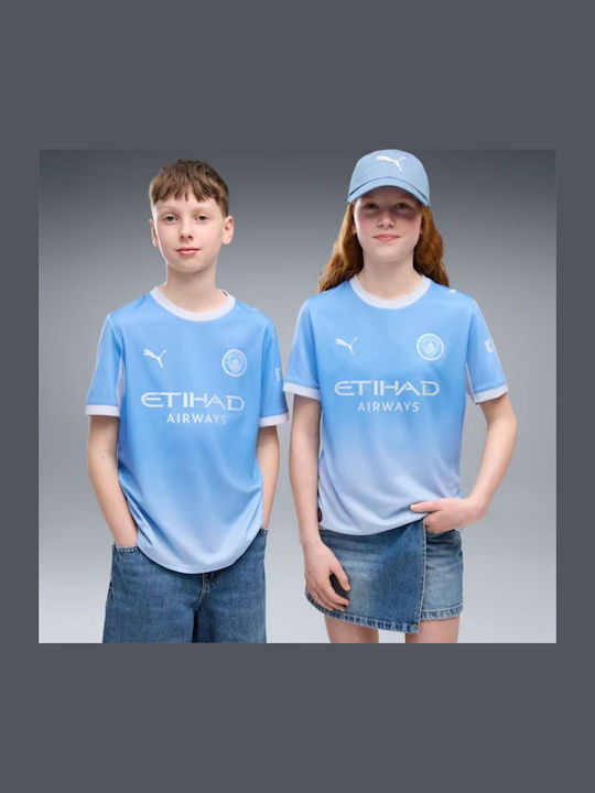 Manchester City 2026/27 Home Παιδική Φανέλα Εμφάνισης Ποδοσφαίρου