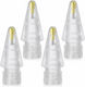 Tech-Protect Stylus Tips 4-Pack for Apple Pencil in Clear Colour