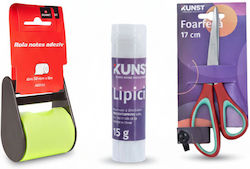 Kunst Set Biletele De Memorie Rola 15 G Lipici 17 Cm Foarfece