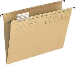 Q-connect Hanging Folder Label Metal Rod Q-connect Kraft