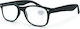Optosquad Reading Glasses +1.00 In Black Colour 4026-2