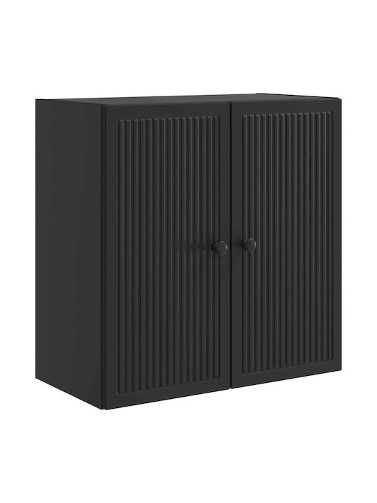 Schwarzer 59x31x60cm Küchenschrank