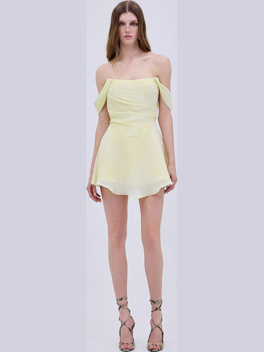 Studio 83 Dress All Day Yellow