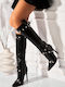 Women's Boots with High Heel Black