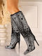 Cizme Dama Suede Negre