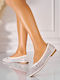 Damen Ballerinas in Weiß Farbe