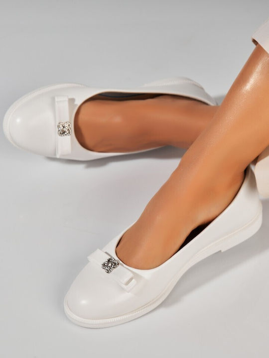 Ladystar Pantofi Balerini Pentru Femei Din Piel...
