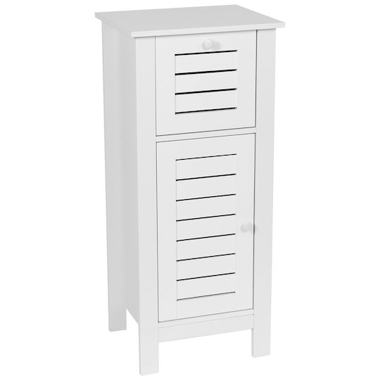 MRShome Ντουλάπι Μπάνιου 36.5x30x83cm Λευκό