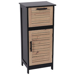 MRShome Badezimmerschrank 36.5x30x83cm Schwarzes DS-2225000