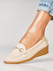 Mocasini Dama Bej Culoare Full Face