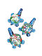Wanddekoration Schildkröte Glas Murano 3 Designs 10,5x8x5,5cm pro Set 4 Stücke