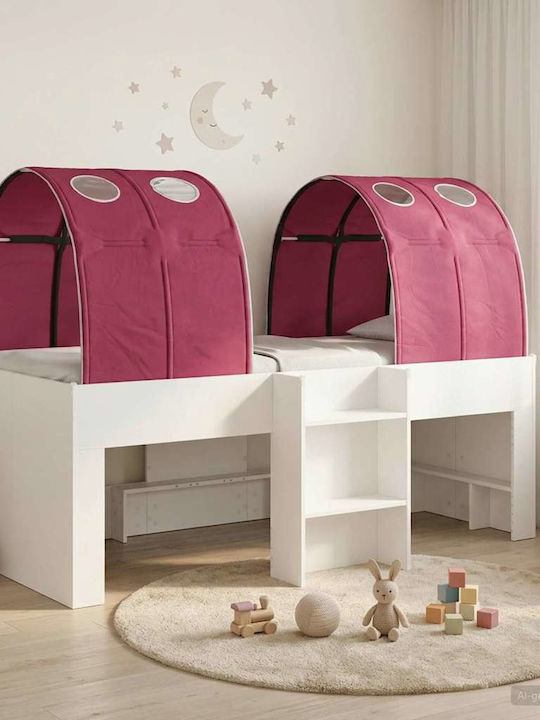 Kinderbett Hochbett Einzel Weiß