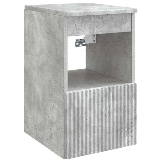 vidaXL Bathroom Cabinet 30x44.5x50cm Gray