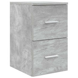 vidaXL Dulap De Baie 30x41x50cm Gri