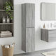 vidaXL Badezimmer-Säulenschrank Wandhängeschran...