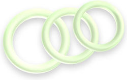 Set 3 Rings Glow In Dark